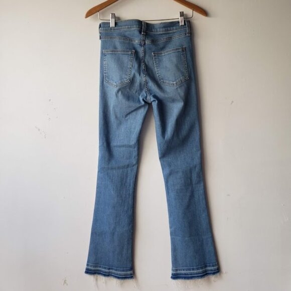 Veronica Beard Pink Carolyn Baby Boot Kick Flares - Picture 3 of 9